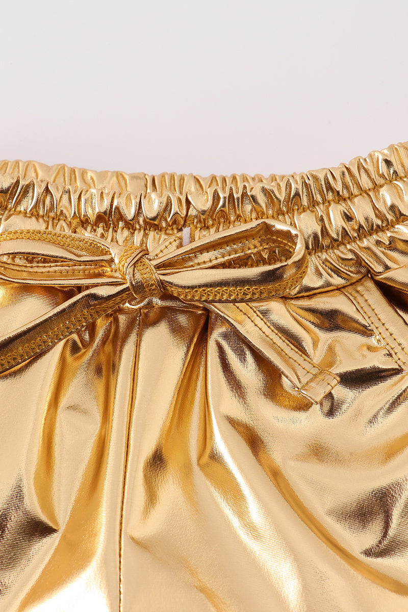 Yellow laser shorts