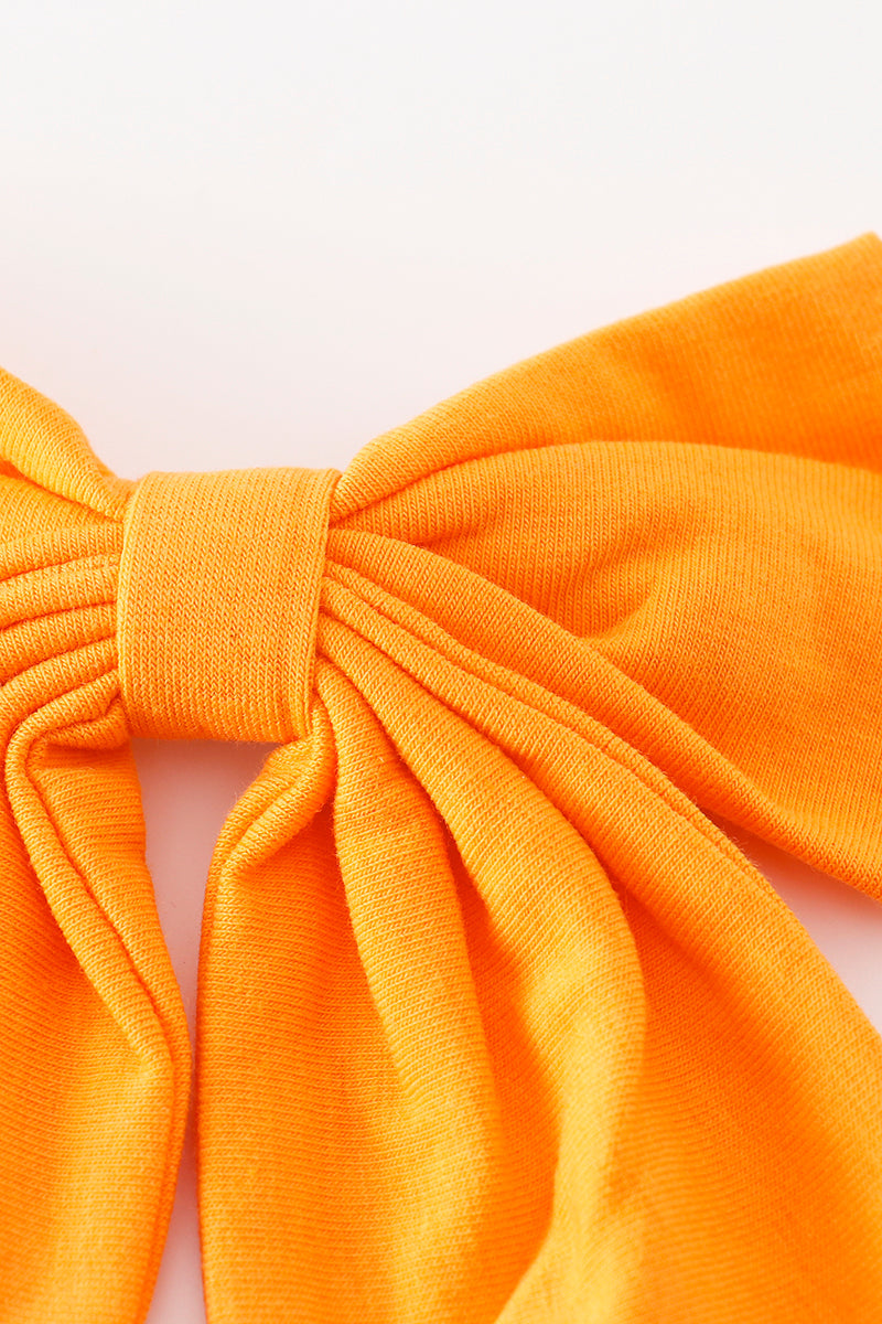 Orange hair sailor bow