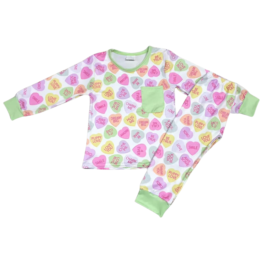 Candy Heart Green Set